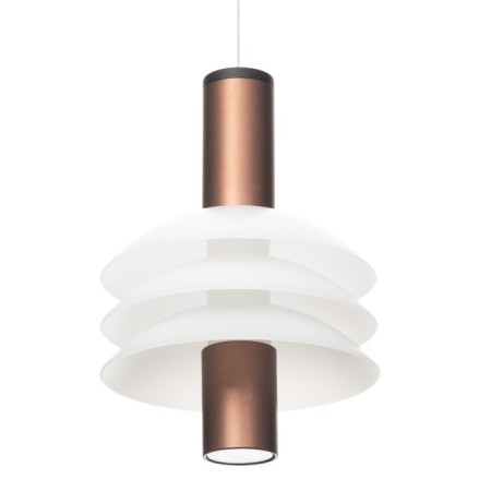 Suspended Citilux “Maya” CL202032, 35x35x22 cm, 3x5.33W, LED, brown color-5