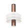 Suspended Citilux “Maya” CL202032, 35x35x22 cm, 3x5.33W, LED, brown color