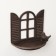 Souvenir cast iron stand "Bird near the window" 18x11x15 cm