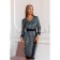 Women's dress, size 42, black color, white 5575