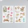 Stick Paper "Summer Day" set of 6 sheets 18.6x10 cm
