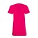 Homemade dress, fuchsia color, print mix, size 54