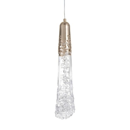 Lamp Bayerlux "Sharon" LED 10W gold 8.5x8.5x40-150 cm-6