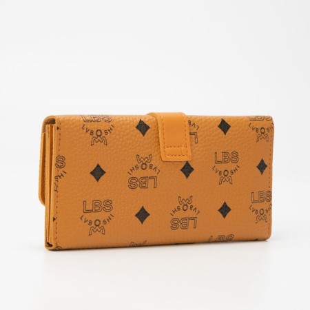 Women's wallet on magnet, redhead color-1