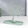 Plastic jewelry stand "Deer with branched horns" Green 21.5x12.5x24.5 cm