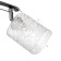 Chandelier 2773/3 E27 40W Black-chromium 52x20x15 cm Bayerlux