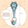 Musical toy "Cute Bear", sound, light, green color