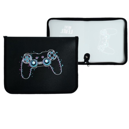 Folder for notebooks A5, 180 x 230 x 25 mm, lightning around, plastic 0.5, PM-A5-04 Calligrata "Game"-1