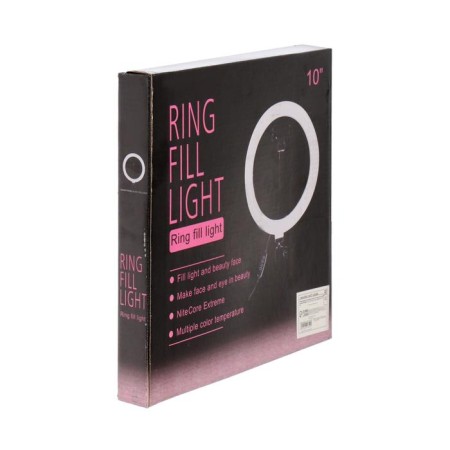 LED ring lamp on a tripod Luazon SNP098, 10 "(26 cm), 20 watts, tripod 27-85 cm-23