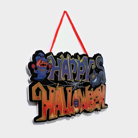 Decorative luminous jewelry (suspension) of "Otkhozy Halloween" 18x43 cm-4