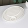 Porcelain dish with a shareholder of a share, 30 × 22.5 cm, white color