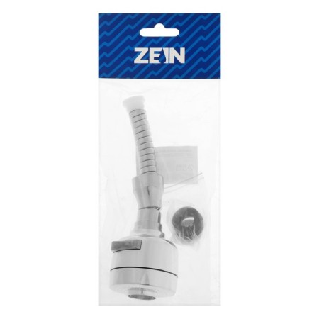 Zein Z3594, rotary, flexible, with stream adjustment, 2 modes, chrome-8