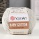Yarn "Baby Cotton" 50% acrylic 50% cotton 165m/50g (451 St. Series)