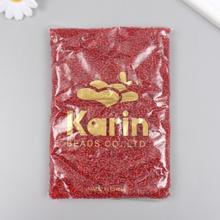 Бисер стекло 8/0 "Алая заря" 450 гр-2
