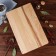 Groot board "rectangular", for serving and serving, 40x25 cm, array of ash