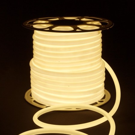 Flexible Neon Elektrostandard, IP67, 2835, 144 LED/M, 220V, round, glow of daytime white-1