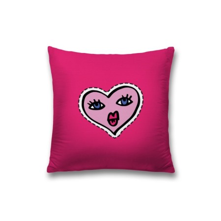 Pillowess decorative "Heart", on a zipper, size 45x45 cm