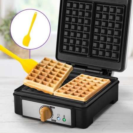 Belgian waffle wafel KitFort KT-1692, 1200 W, cord 0.6 m-4