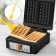 Belgian waffle wafel KitFort KT-1692, 1200 W, cord 0.6 m