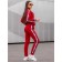 Female ishoi is a suit, size 44, burgundy color