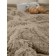 Buenas noches blanket, size 160x220 cm, beige color