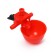 Pinocchio bowl for poultry, under a tube 10 mm, Greengo