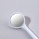 Mirror for eyelash extensions, D mirror surface 1.9 cm, white color