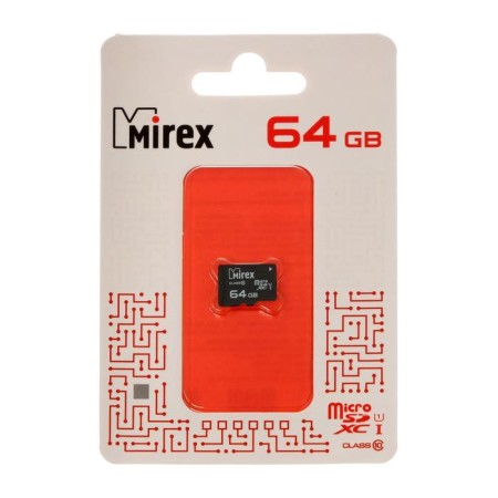 MIREX MICROSD memory map, 64 GB, SDXC, UHS-I, class 10-3