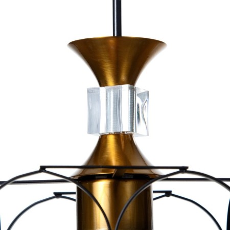 Bayerlux lamp "Infinity" E27 40W Black 15.5x15.5x18-118 cm-5