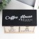 Casket wood with 2 boxes "Coffee house" 10.5x23.5x18 cm