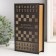 Safe Brush Tree to the leatherette "chess is character" 21x13x5 cm