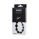 Anal beads Toyfa Popo Pleasure cephei, silicone, black, 33.5 cm, D 2.4 cm