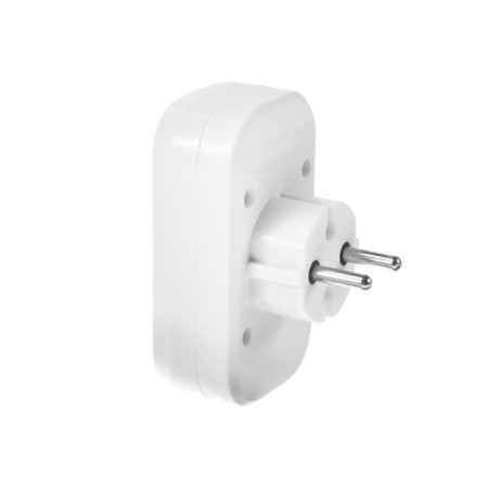 Smartbuy branch, 10 a, 250 b, 2 nests, without grounding, flat-2