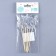 Skewer for Canapes "Fluff", in a set of 6 pieces, color silver