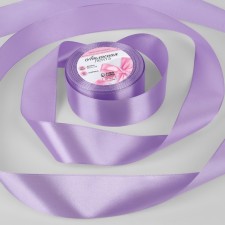 Satin tape, 40 mm × 23 ± 1 m, lilac color №21
