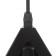 Lamp Bayerlux suspension "Triangle" 1x40W E27 black 16x16x116 cm