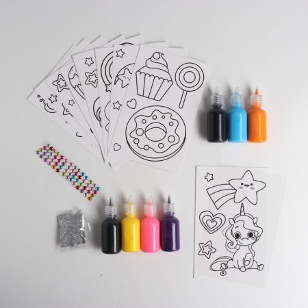 Set for creativity “Color stained -glass windows: unicorn”, 20 pcs in a set-3