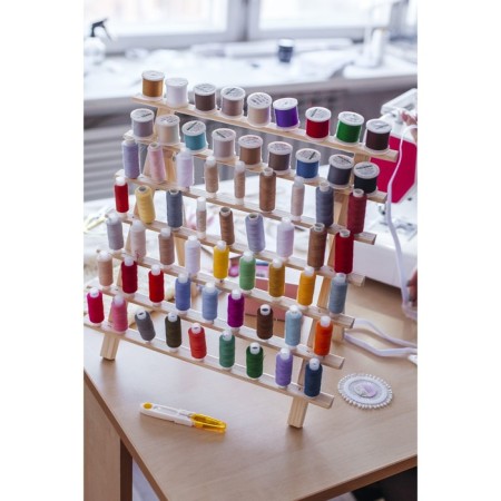 Stand for threads for 63 pcs, 41 × 38.5 cm-1