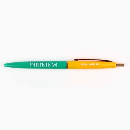 Handle Ball plastic automatic “Teacher No. 1”, blue paste 0.7 mm-1