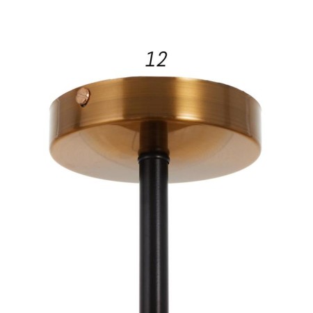 Economic chandelier Nick 5x60W E27, bronze60x60x21 cm-4