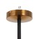 Economic chandelier Nick 5x60W E27, bronze60x60x21 cm