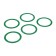 Paronite laying Masterprof, intersection for radiator 1 ", green, set of 100 pcs.