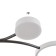 Causteen with PDU 2299/7wt LED 136W 3000-6000k white 77x77x18 cm Bayerlux