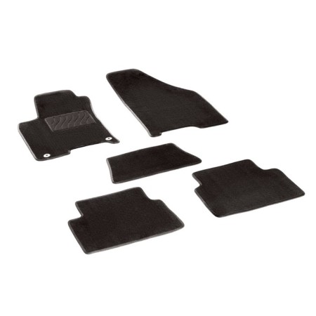 Pile rugs for Chevrolet Lacetti, 2004-2013