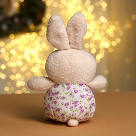 Soft toy "Rainbow mood", bunny-4