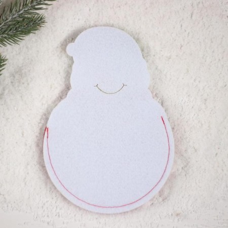 Envelope for cutlery "Snowman"-2