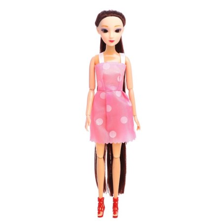 Fashionable hinge doll "Karina", in a dress, mix-4