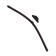The wiper brush Cartage 23/575 mm, frameless, double canvas