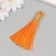 Decor for creativity Textile "Brush. Olivia" Orange set 2 pcs 8x1.2 cm