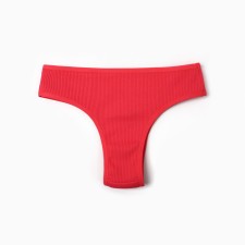 Трусы женские бразильяна, цвет ягодный, размер 50 (XL)